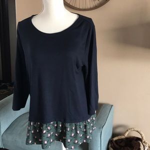 Fun Loft sweater top sz large